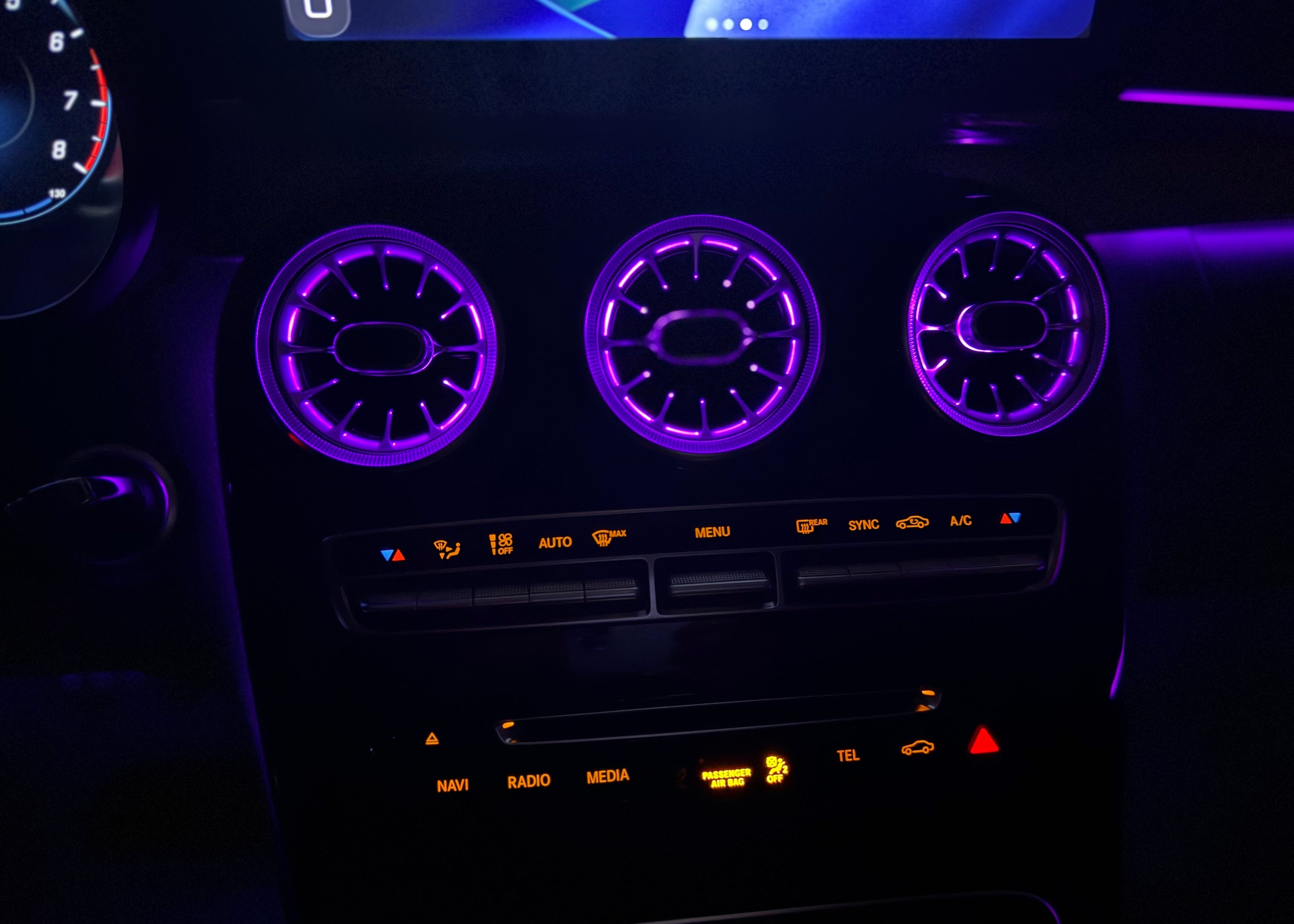 Beleuchtete Luftdüsen – Upgrade für dein Fahrzeug